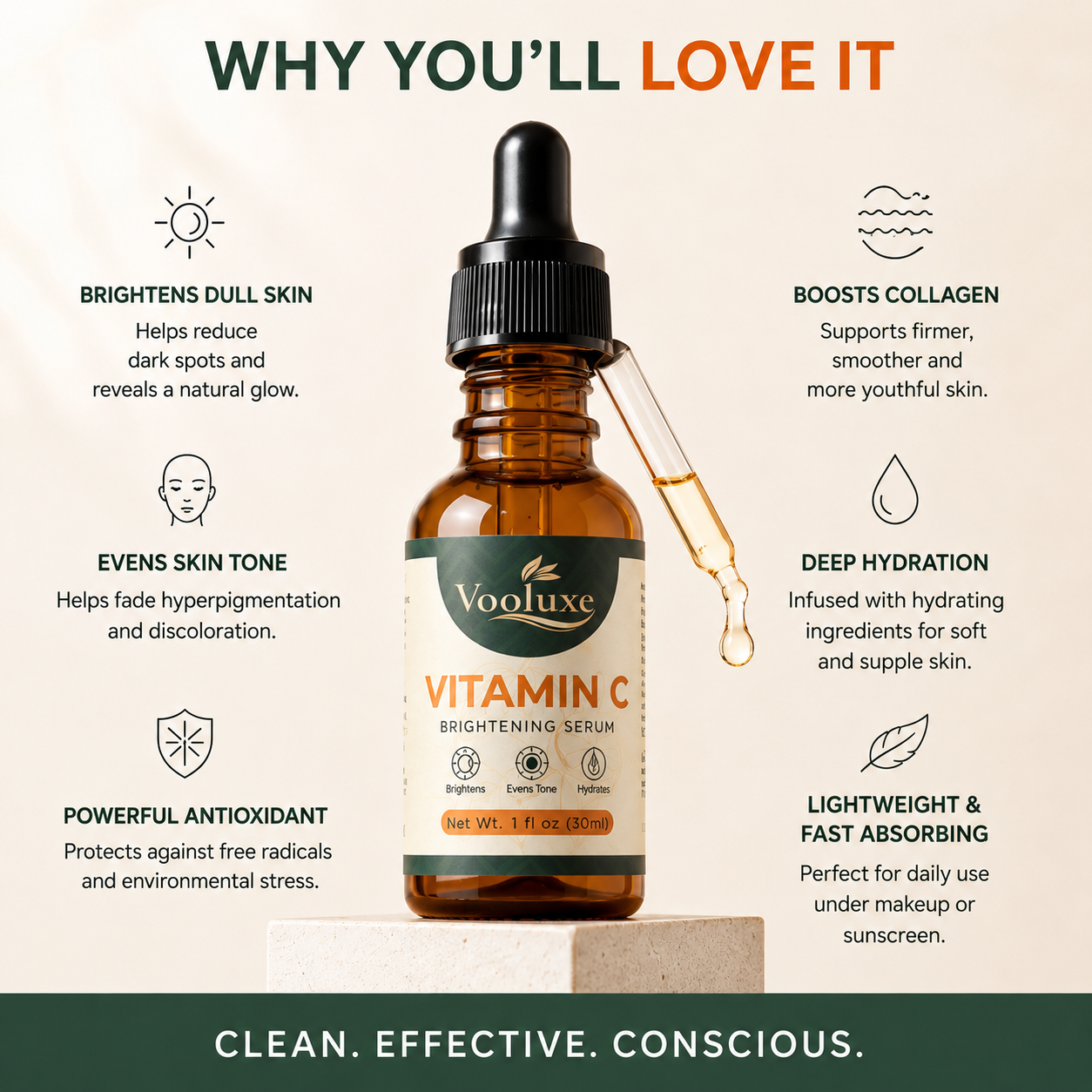 Vooluxe Vitamin C Brightening Serum